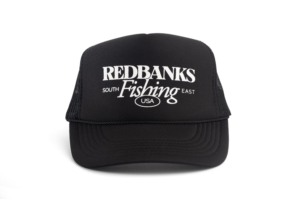 Redbanks Fishing Black Foam Trucker