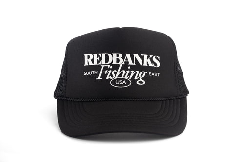 Redbanks Fishing Black Foam Trucker