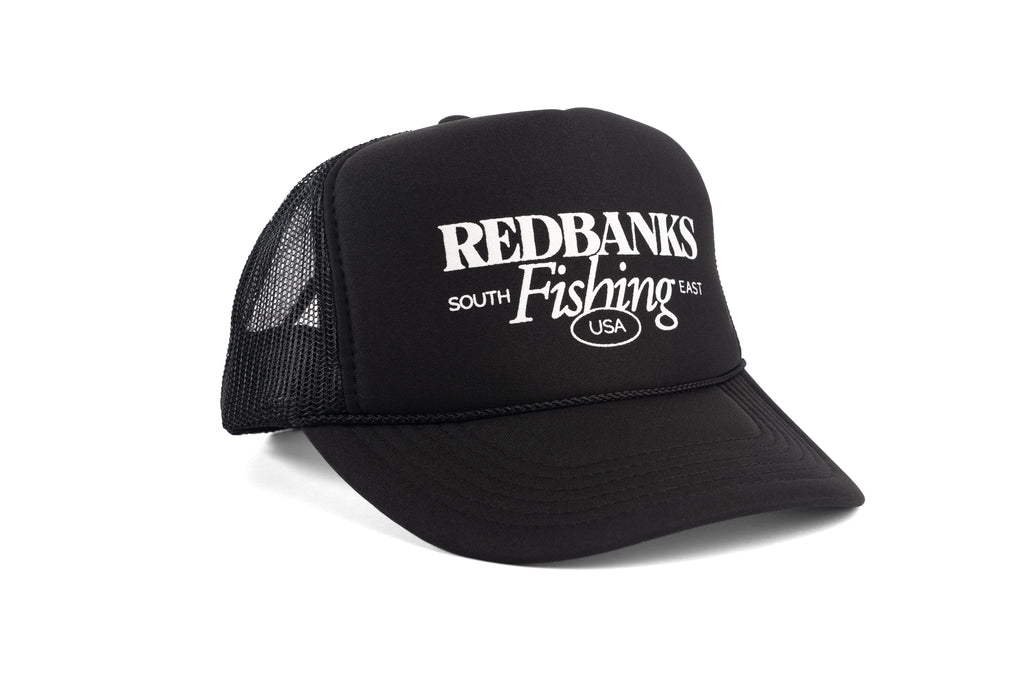 Redbanks Fishing Black Foam Trucker