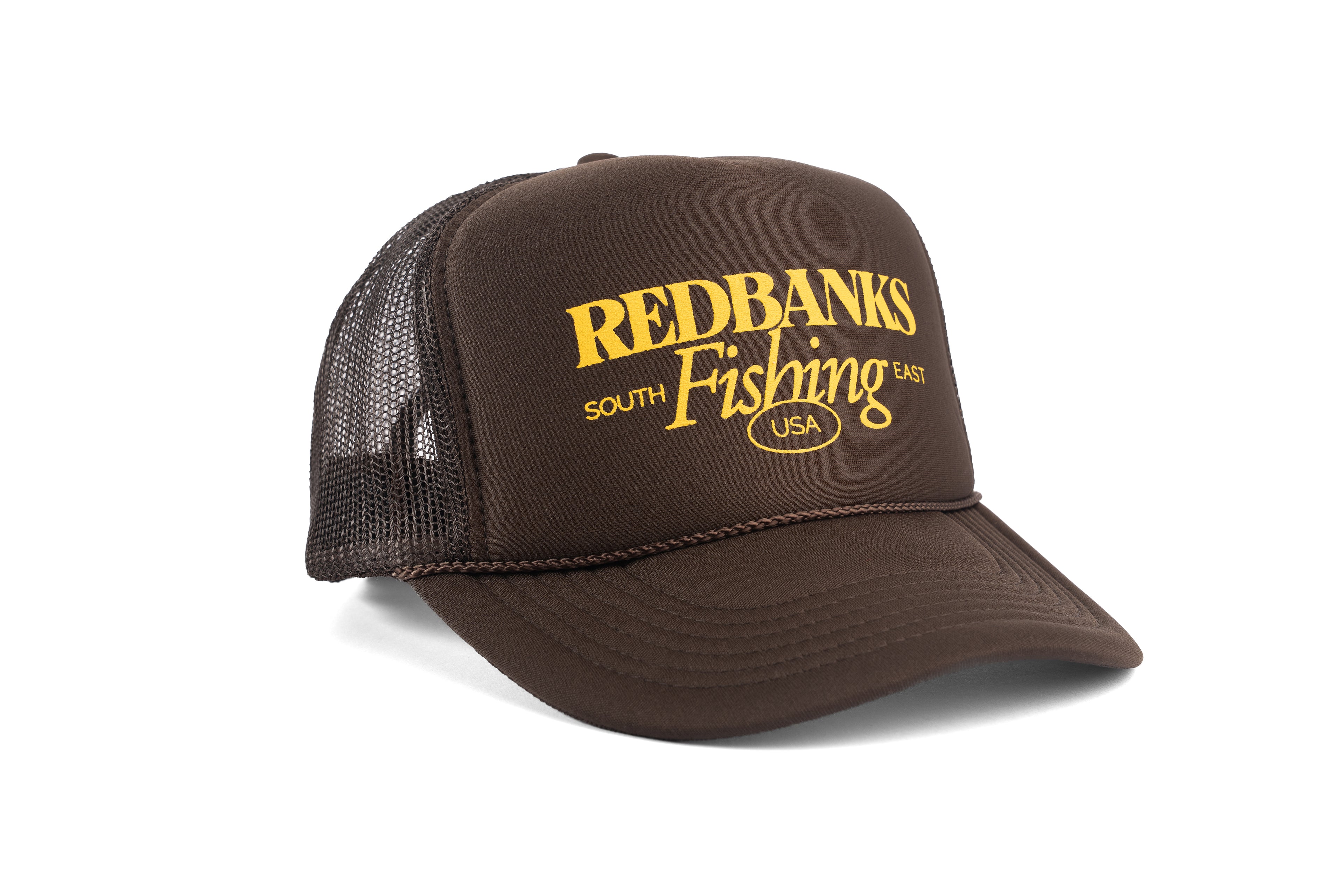 Redbanks Fishing Brown Foam Trucker