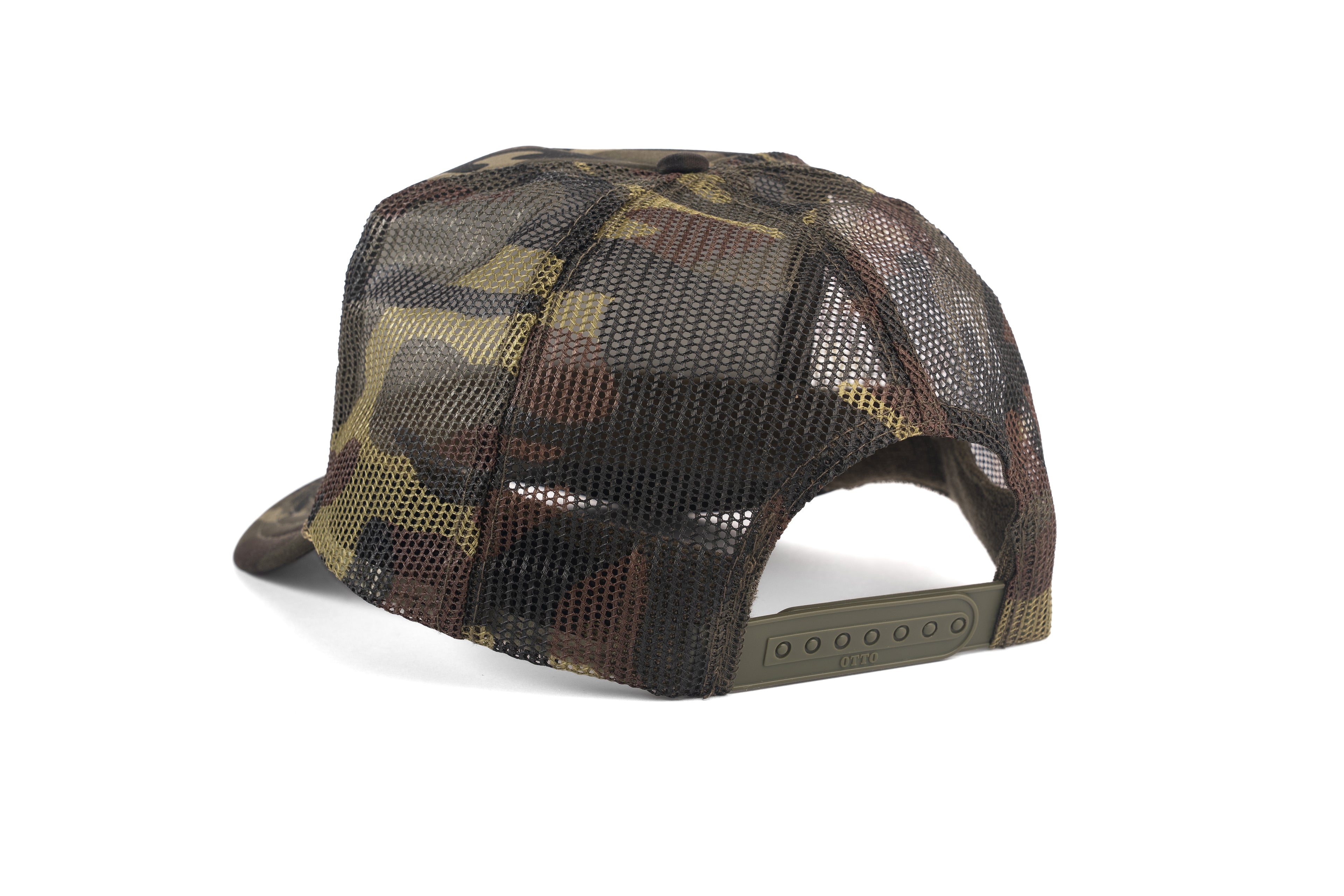 Redbanks Fishing Military Camo Foam Trucker