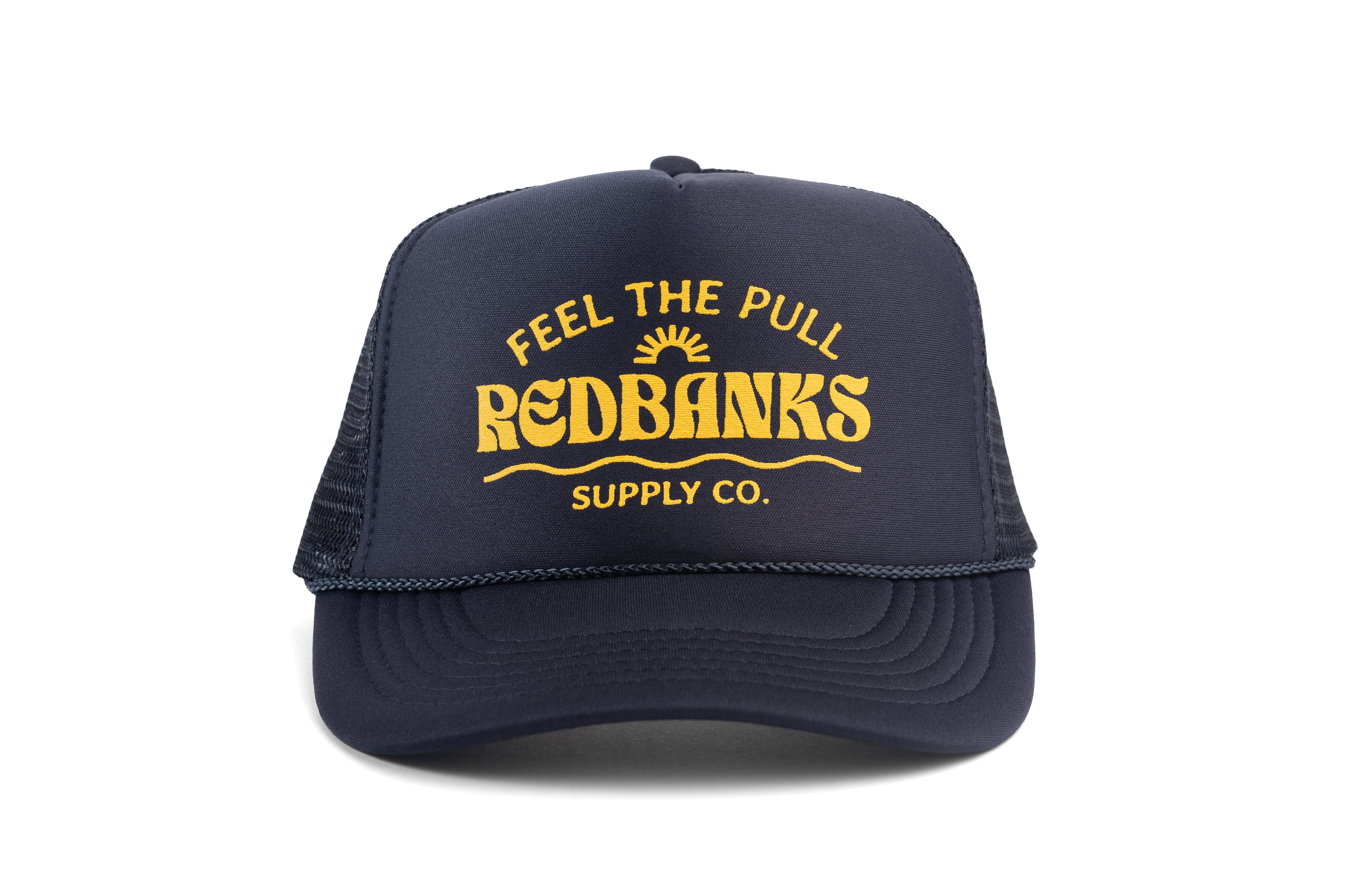 Redbanks Supply Co. Navy Foam Trucker