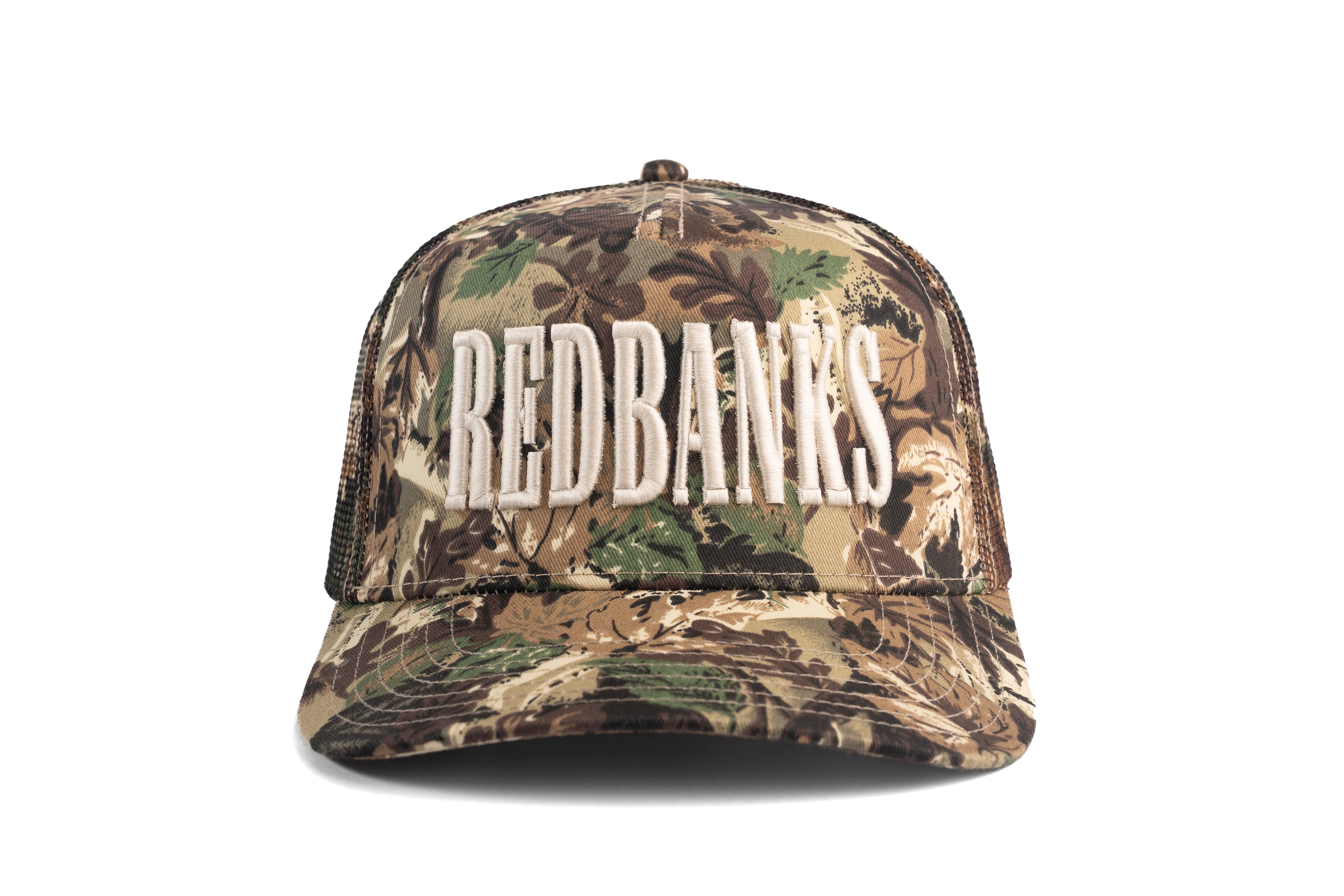 REDBANKS Snapback Vintage Camo Mesh Back