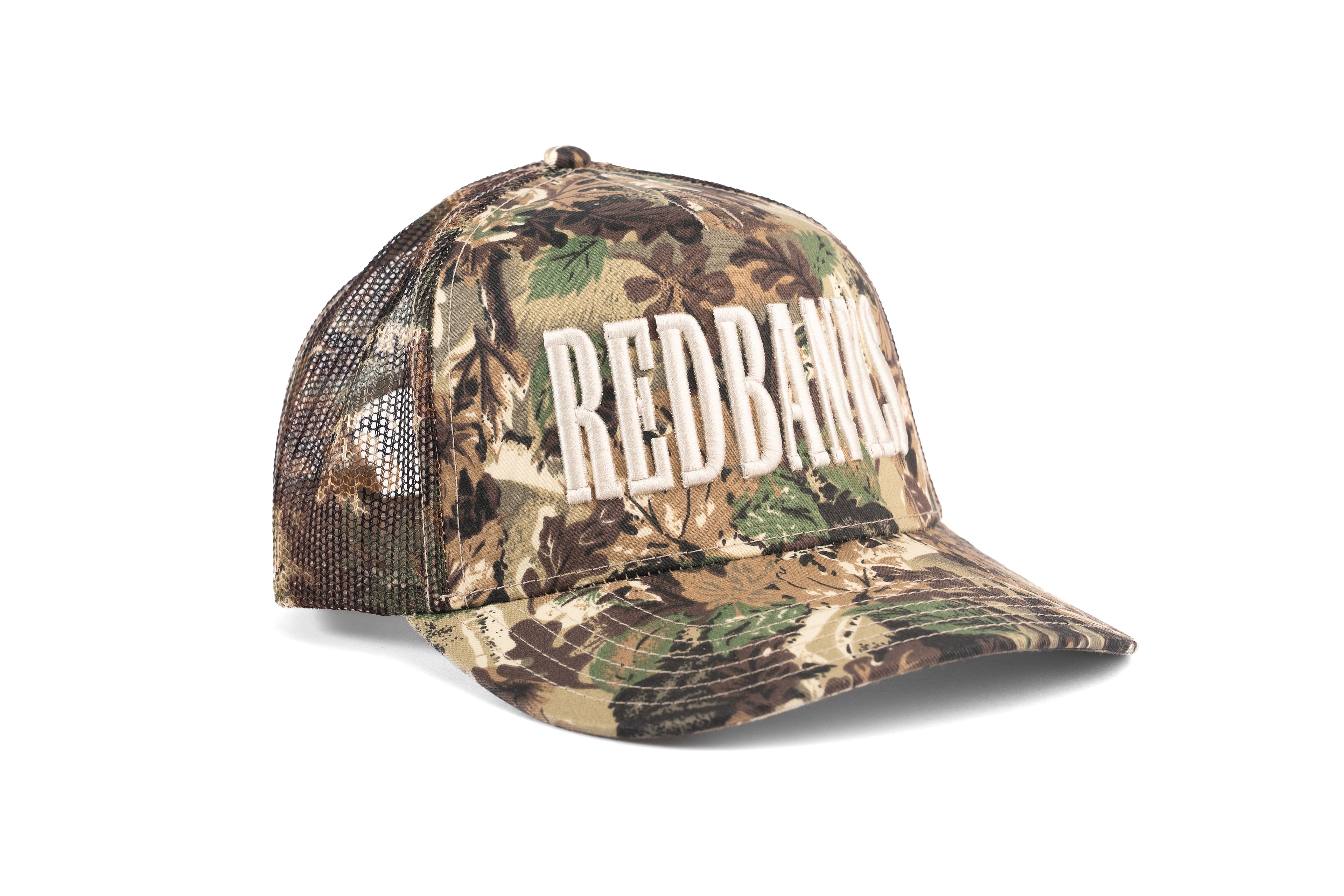 REDBANKS Snapback Vintage Camo Mesh Back