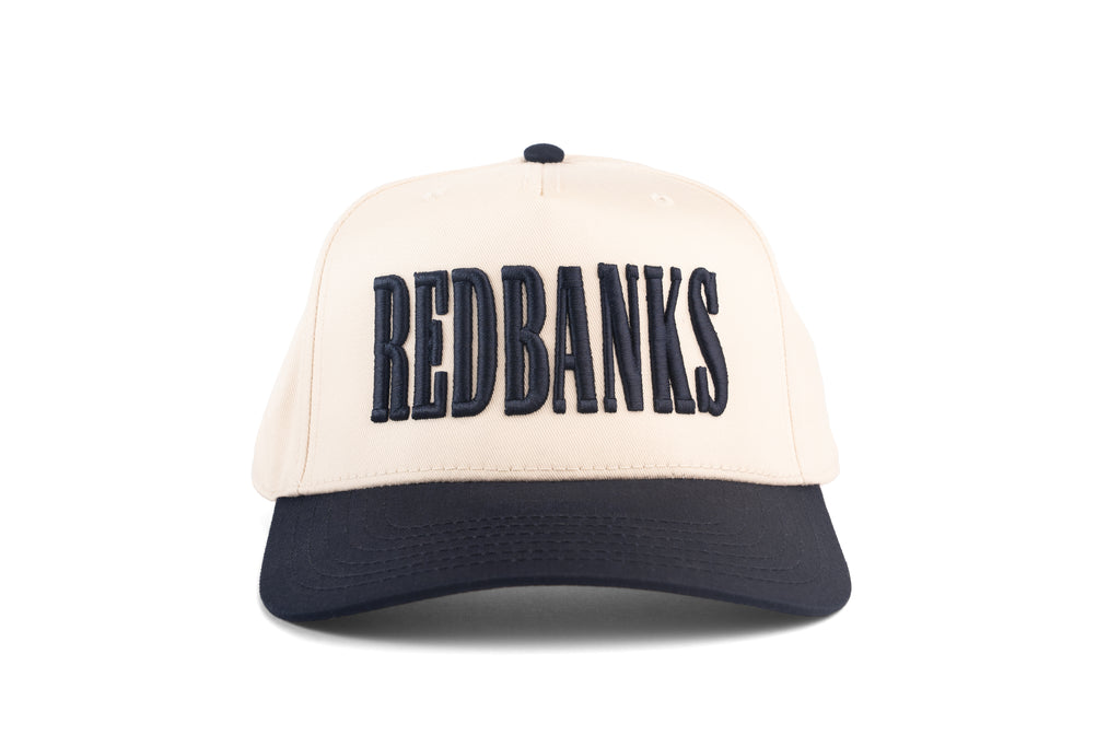 REDBANKS Snapback Navy & Natural