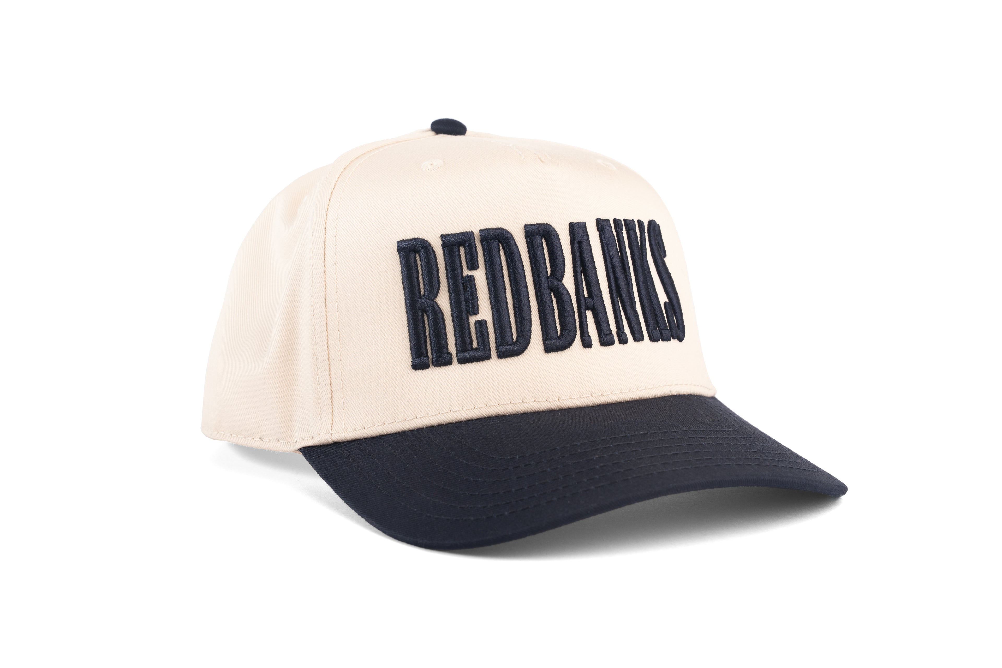 REDBANKS Snapback Navy & Natural