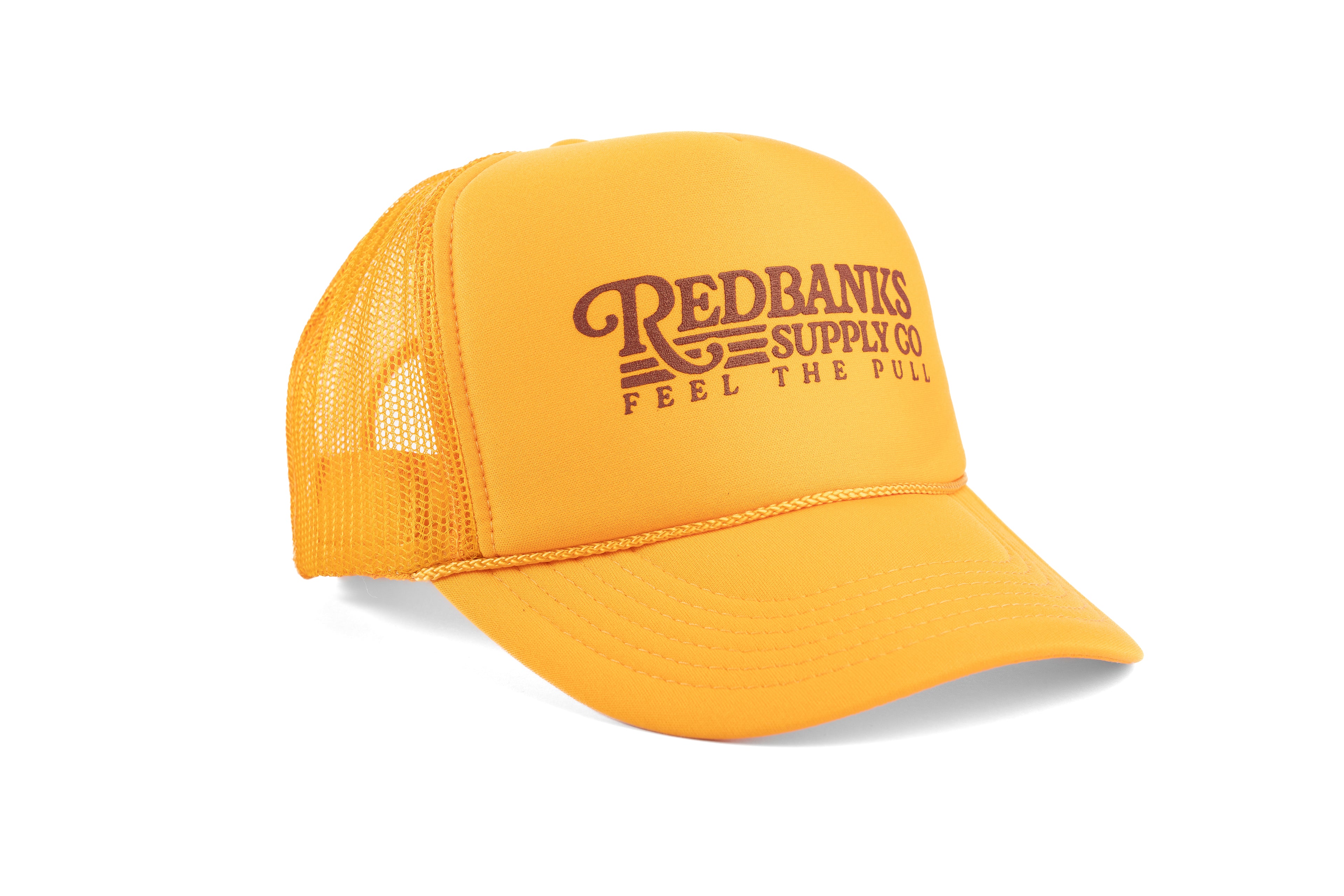 Redbanks Supply Co. Yellow Foam Trucker