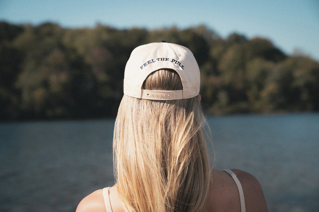 REDBANKS Snapback Navy & Natural