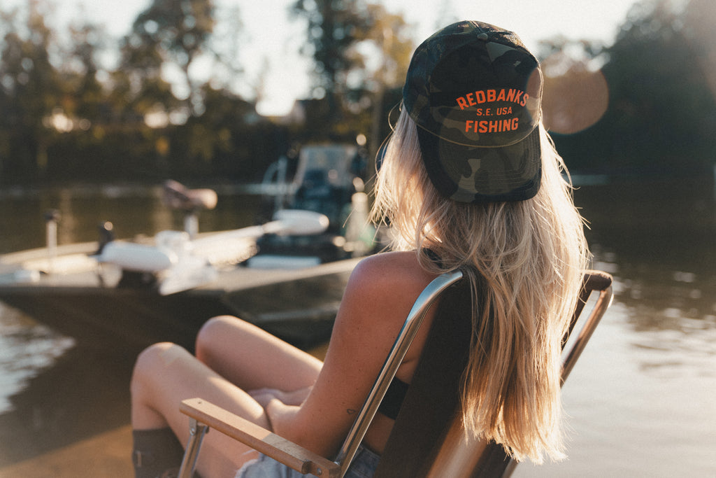 Redbanks Fishing Military Camo Foam Trucker