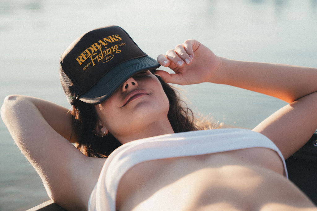 Redbanks Fishing Brown Foam Trucker