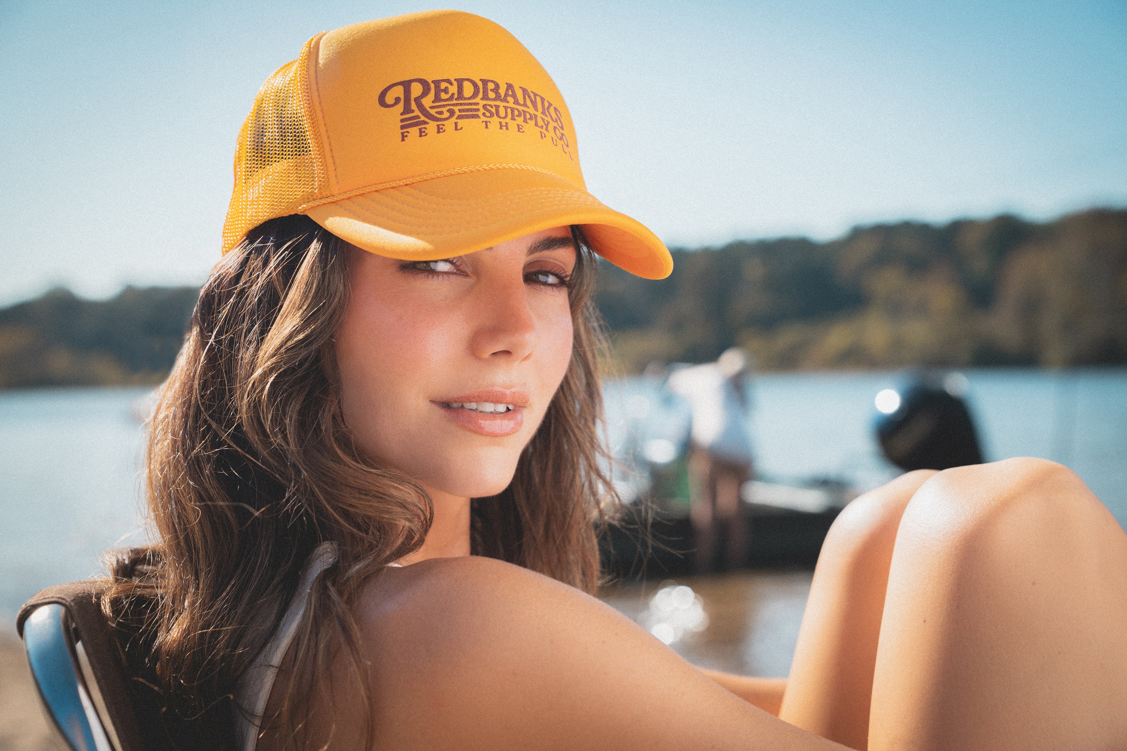 Redbanks Supply Co. Yellow Foam Trucker